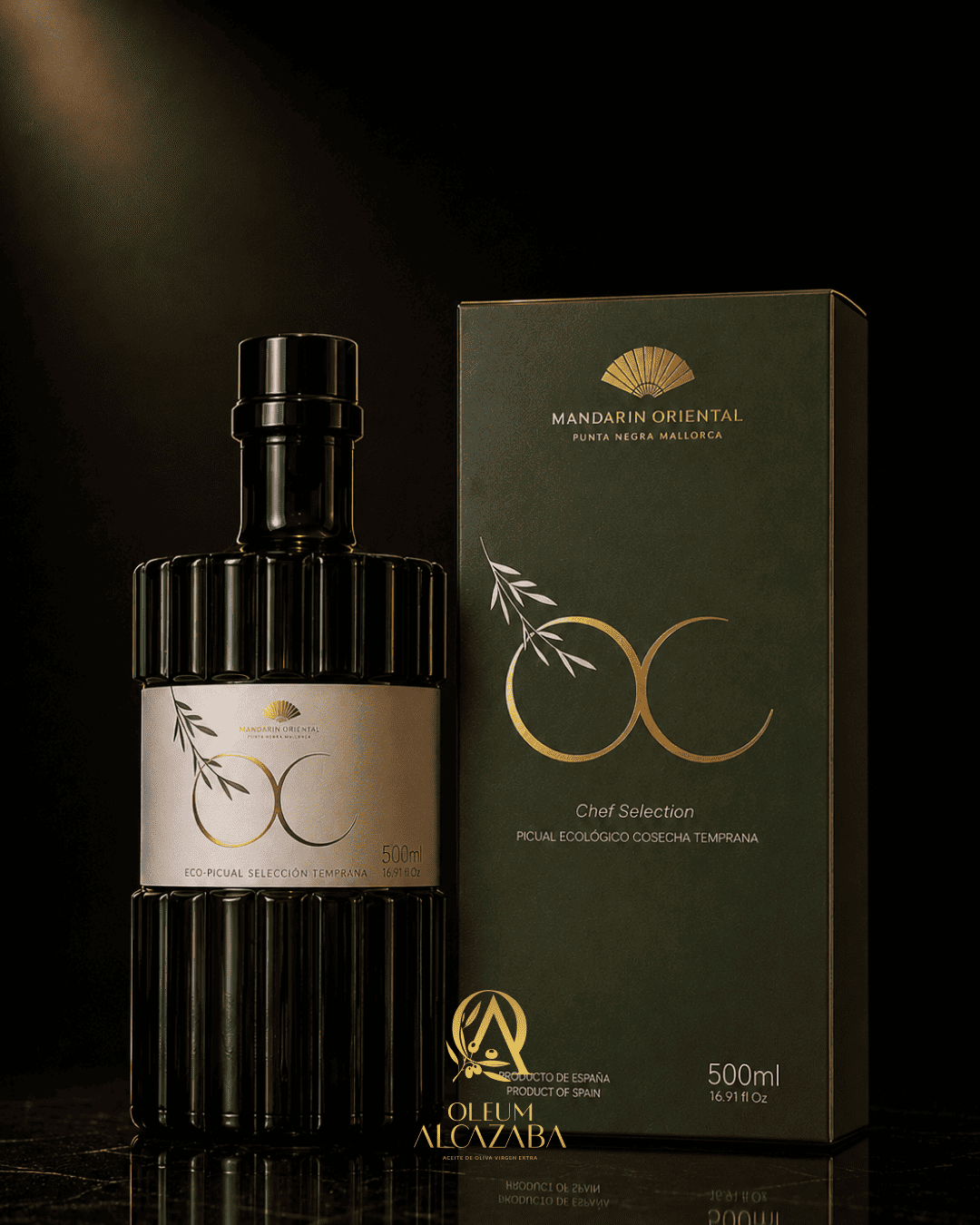 AOVE Premium de Oleum Alcazaba para Mandarin Oriental
