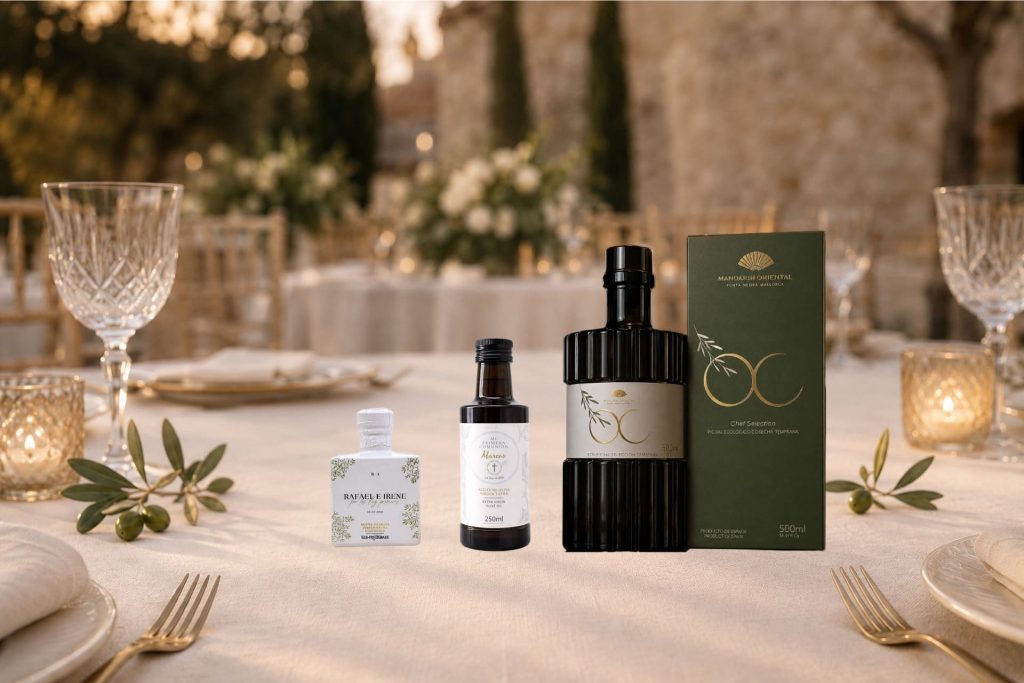 Oleum Alcazaba - AOVE Personalizado para Bodas y Eventos